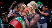Sofia Vergara's awkward embrace with Canelo Alvarez goes viral as boxer's wife steps in to separate them in photos