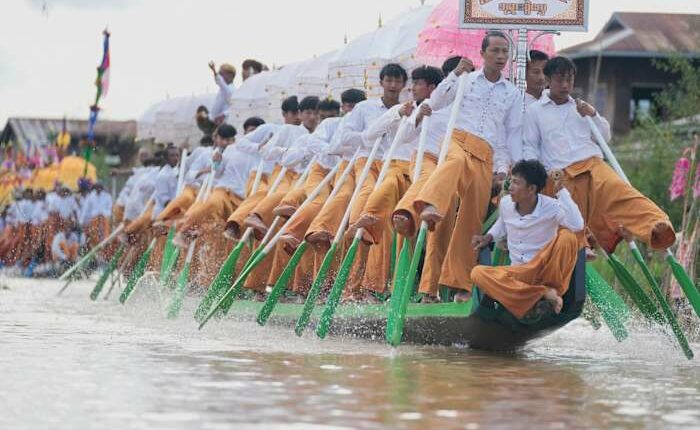 Spectacular lake festival in Myanmar shines despite political upheaval and natural disasters