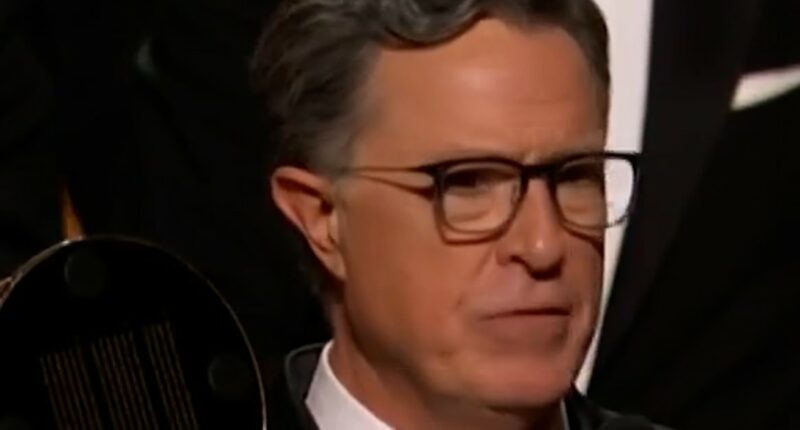 Stephen Colbert's heartfelt speech after winning Emmy