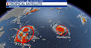 Storm Team 3: Scattered storms this weekend, tracking the tropics this week