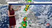 Summer-like feel in Central Florida with late-arriving storms