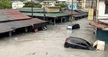 Super Typhoon slams into Hong Kong after killing at least 14 in Taiwan