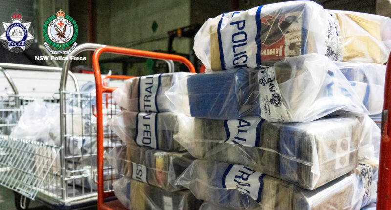 Sydney dockworkers charged over $100 million cocaine bust