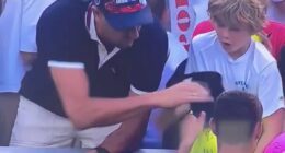 Tennis fan who stole boy's cap at US Open finally breaks his silence