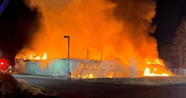 Texas woman sentenced to 6 years in prison for setting Washington state church on fire