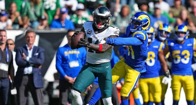 The Eagles' offense was struggling. Then they remembered they had A.J. Brown
