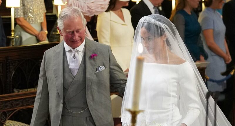 The Queen's private dismay over 'uncomfortable' Meghan and Harry wedding change that was requested by the royal bride, according to author