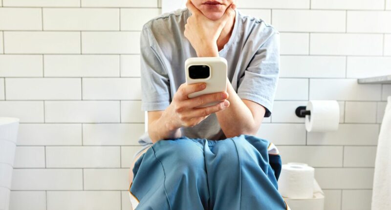 The seven health reasons why to stop using your phone on the loo