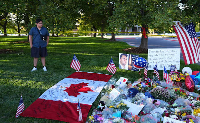 They witnessed Charlie Kirk’s assassination. Now students reckon with the grief
