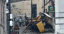 Three dead after tourist tram 'falls from height'