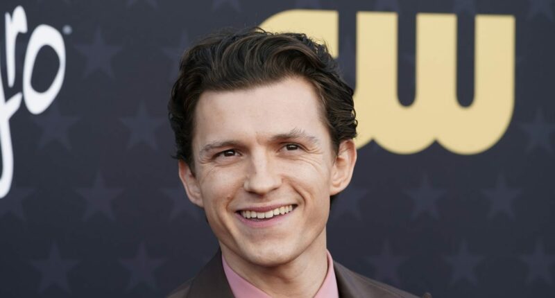Tom Holland appears at the 29th Critics Choice Awards in Santa Monica, Calif., on Jan. 14, 2024. (Photo by Jordan Strauss/Invision/AP, File)
