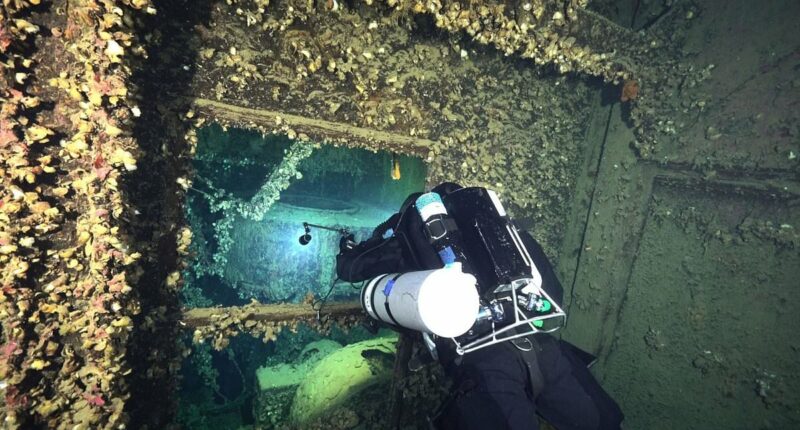 Treasures from Titanic's forgotten sister ship discovered