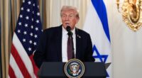 Trump announces peace plan: President hails 'one of the greatest days'