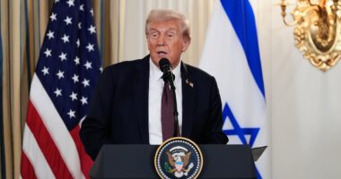 Trump announces peace plan: President hails 'one of the greatest days'