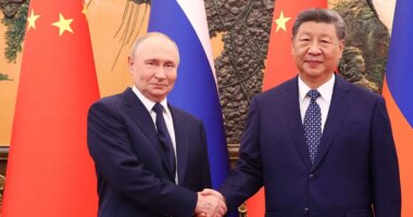 Trump claims Putin, Xi, Kim are conspiring against the US after military parade in China