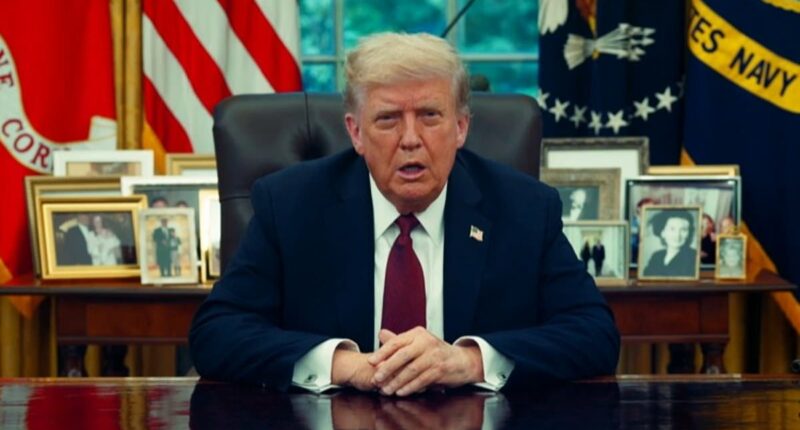 Trump issues Oval Office address over Charlie Kirk's assassination