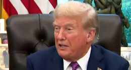 Trump jokes about taking a day off from appearances