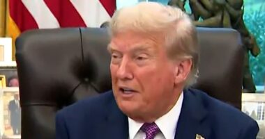 Trump jokes about taking a day off from appearances