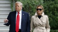 Trump lands in Britain for state visit - and vows to 'go easy' on PM