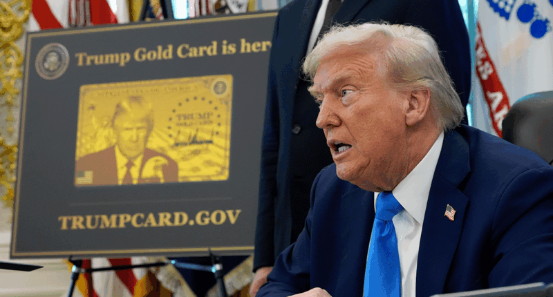 Trump launches $1M Gold Card for US residency status through government website