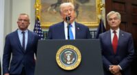 Trump makes unfounded claims about Tylenol and repeats discredited link between vaccines and autism