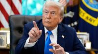 Donald Trump has claimed to have destroyed a third vessel he alleged was carrying drugs.