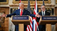 Trump shows Starmer who's boss: US President tells PM to get a grip...