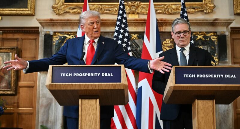Trump shows Starmer who's boss: US President tells PM to get a grip...