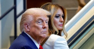 Trump suggests the broken UN escalator could have killed him