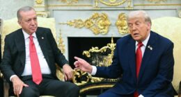 Trump talks Putin, Gaza and the ICE facility shooting at meeting with Erdogan