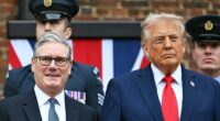 Trump's U.K. visit gets political after royal pageantry