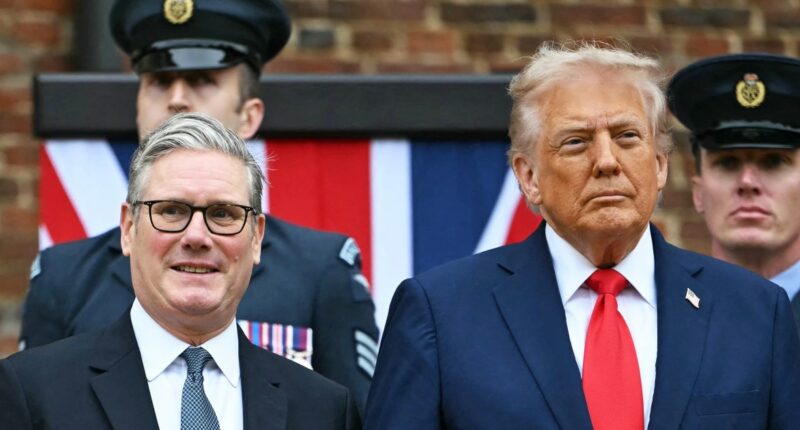 Trump's U.K. visit gets political after royal pageantry