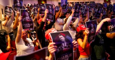Turning Point USA draws 2,000 at first tour event since Kirk's assassination