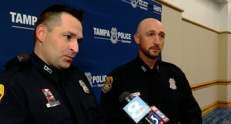 Two TPD Officers receive award for heroic actions