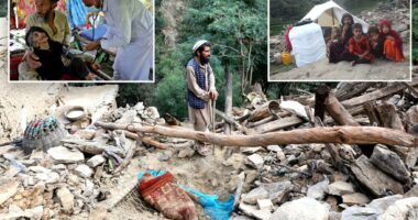 Two powerful aftershocks pummel Afghanistan after earthquakes kill 2,200