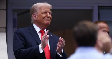 US Open in chaos as Donald Trump arrival sparks security meltdown