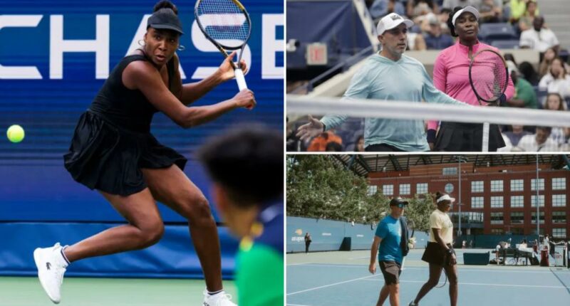Venus Williams' coach reveals secret to training oldest US Open player