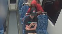 Video shows moments prior to fatal train stabbing