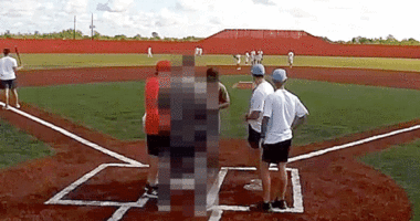 Video shows youth baseball players running for cover as shots ring out at game