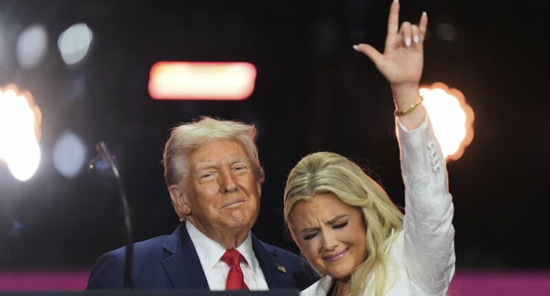 Vile claim about Erika Kirk's hand signal after Charlie Kirk memorial