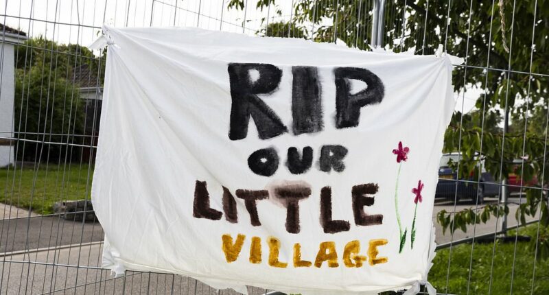 Villagers go to war with developer amid plans for 1,600 homes