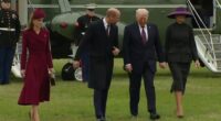 Watch: Royals Greet President Trump, First Lady During UK Visit