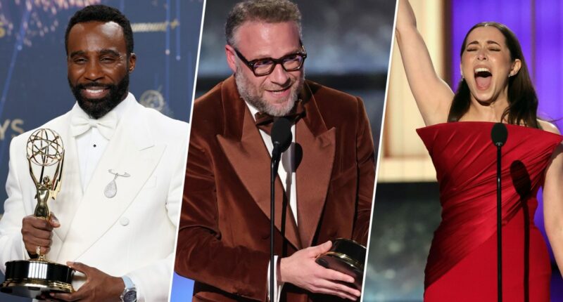 Watch highlights of the 2025 Emmy Awards in 3 minutes