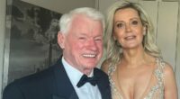 We find the glam blonde who caused stir in THAT dress at the Brownlow