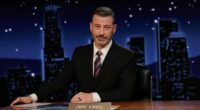 What did Jimmy Kimmel say during his first show back from suspension?