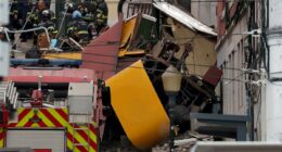 Wife describes moment she watched her husband die in tram disaster