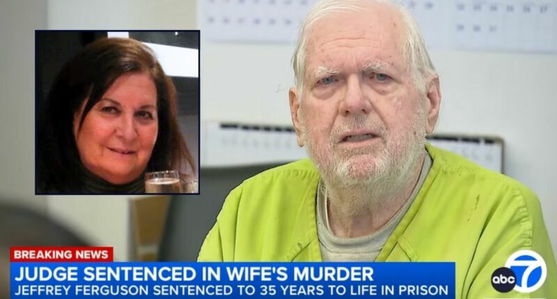 Wife-killing judge tries getting special perks at sentencing