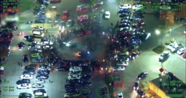 Wild video shows cars spinning at illegal takeovers in Maryland as police announce hit-and-run arrest
