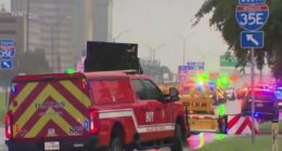 Witness says she took cover after hearing gunshots at Dallas ICE facility 