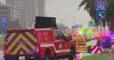 Witness says she took cover after hearing gunshots at Dallas ICE facility 